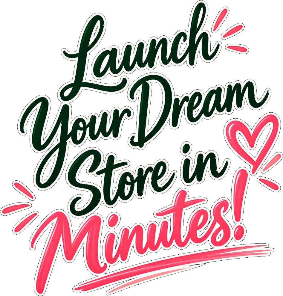 Launch Your Dream Store in Minutes!